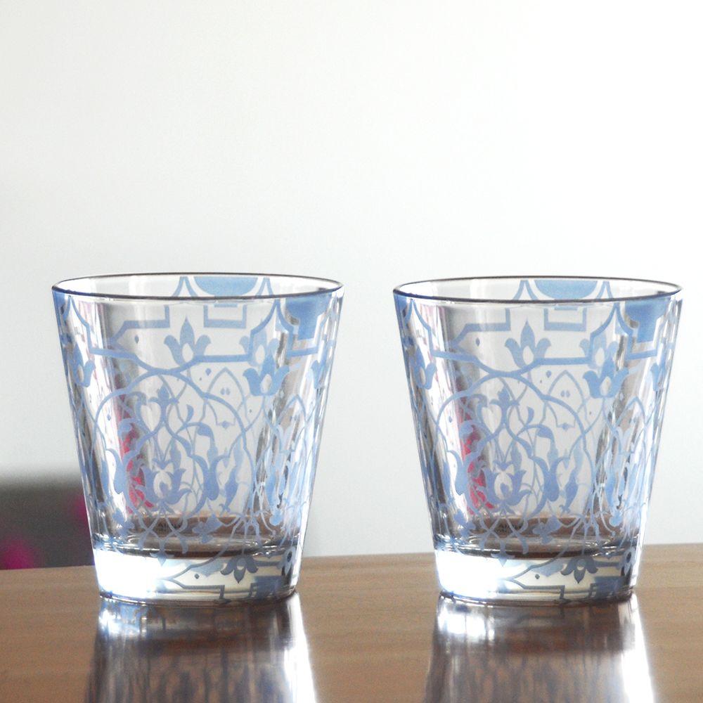 Elegant Carvings Tumblers (Set of 2)