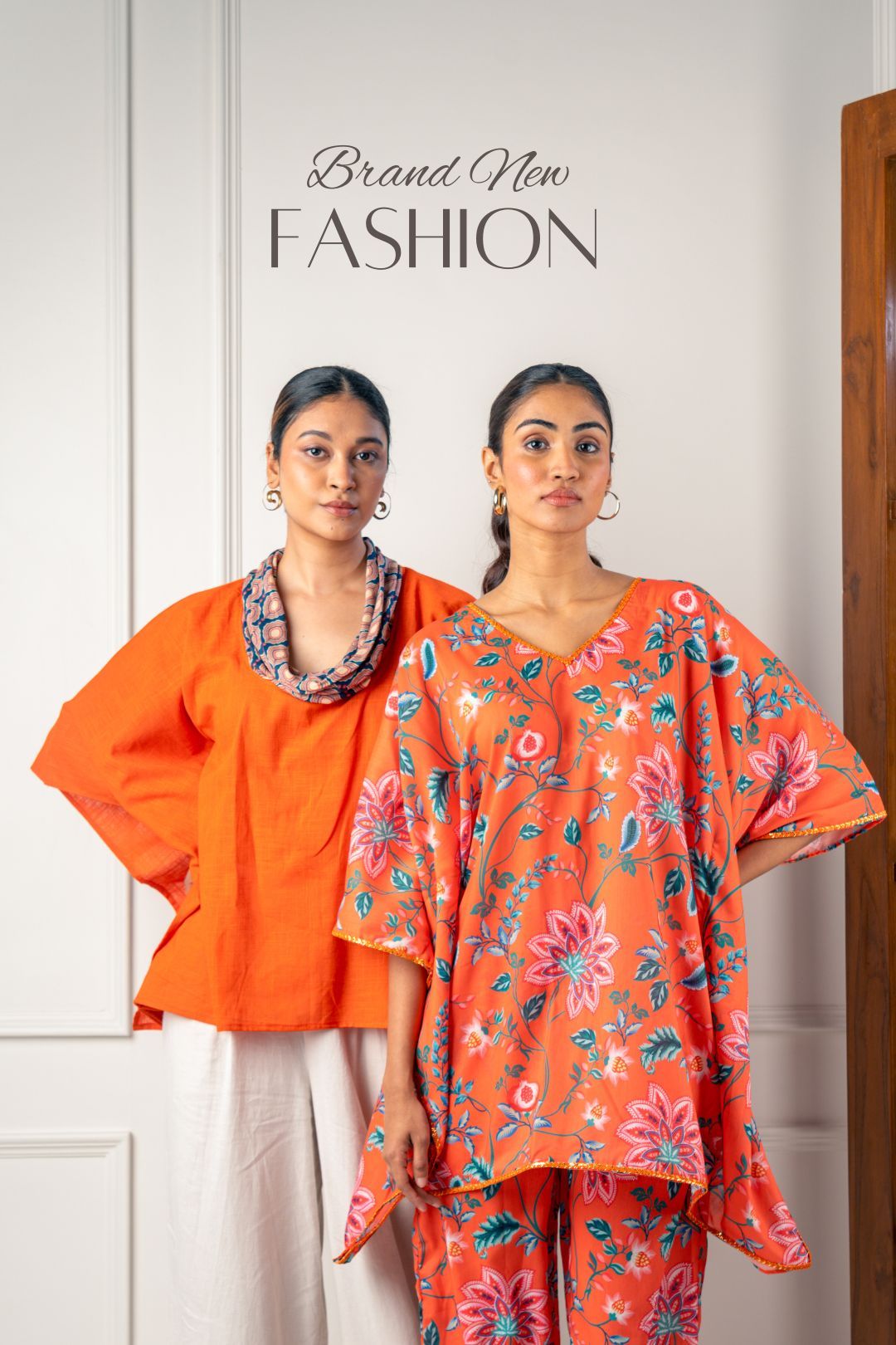 White Rose Allure Cowl Neck Top  (ML)