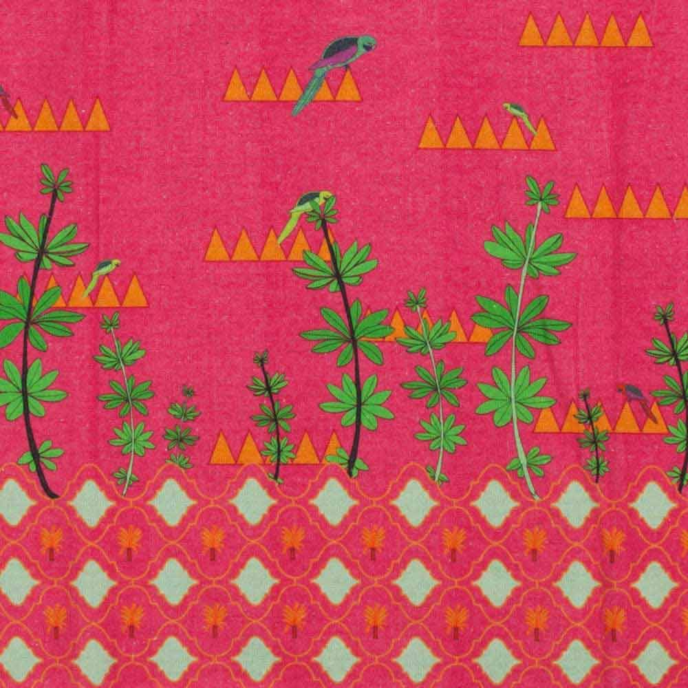 Geometric Paradise Table Runner