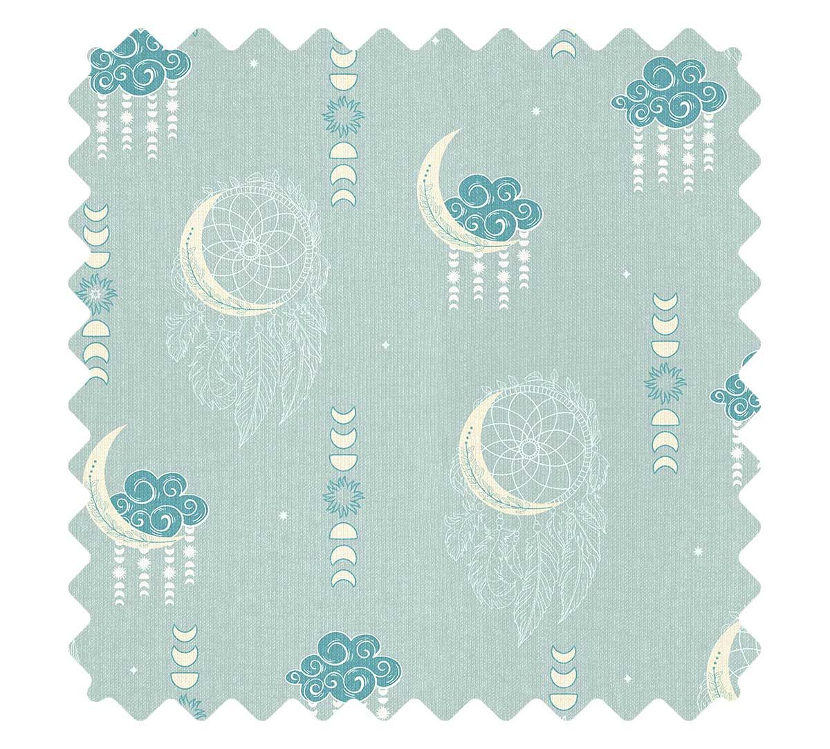 India Circus by Krsnaa Mehta Cambridge Moonshine Radiance Fabric