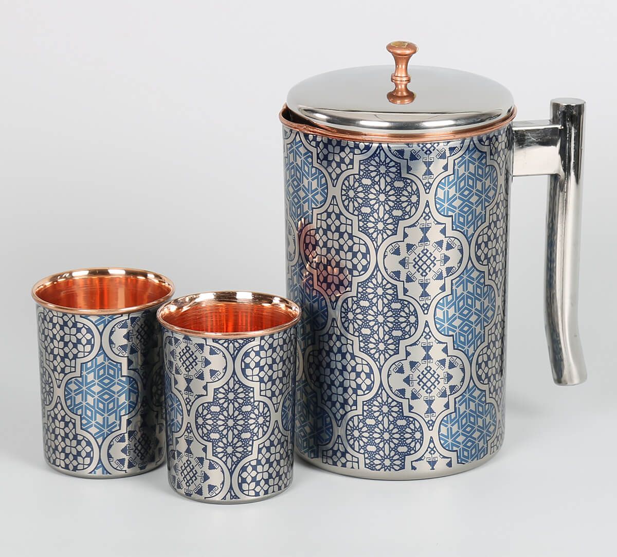 India Circus by Krsnaa Mehta Mughal Jhali Jug & Tumbler Set