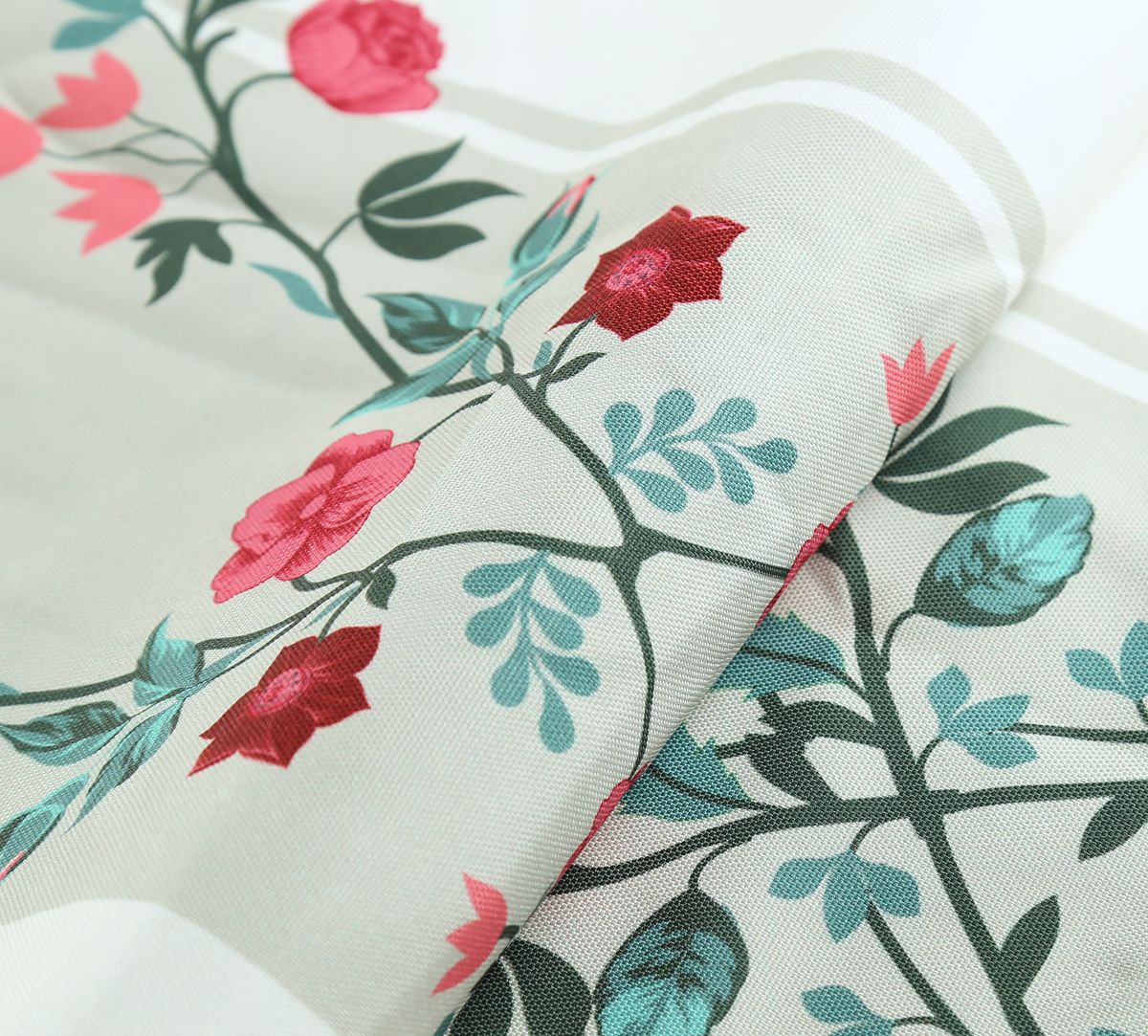 India Circus by Krsnaa Mehta Vertical Rose Twist Fabric