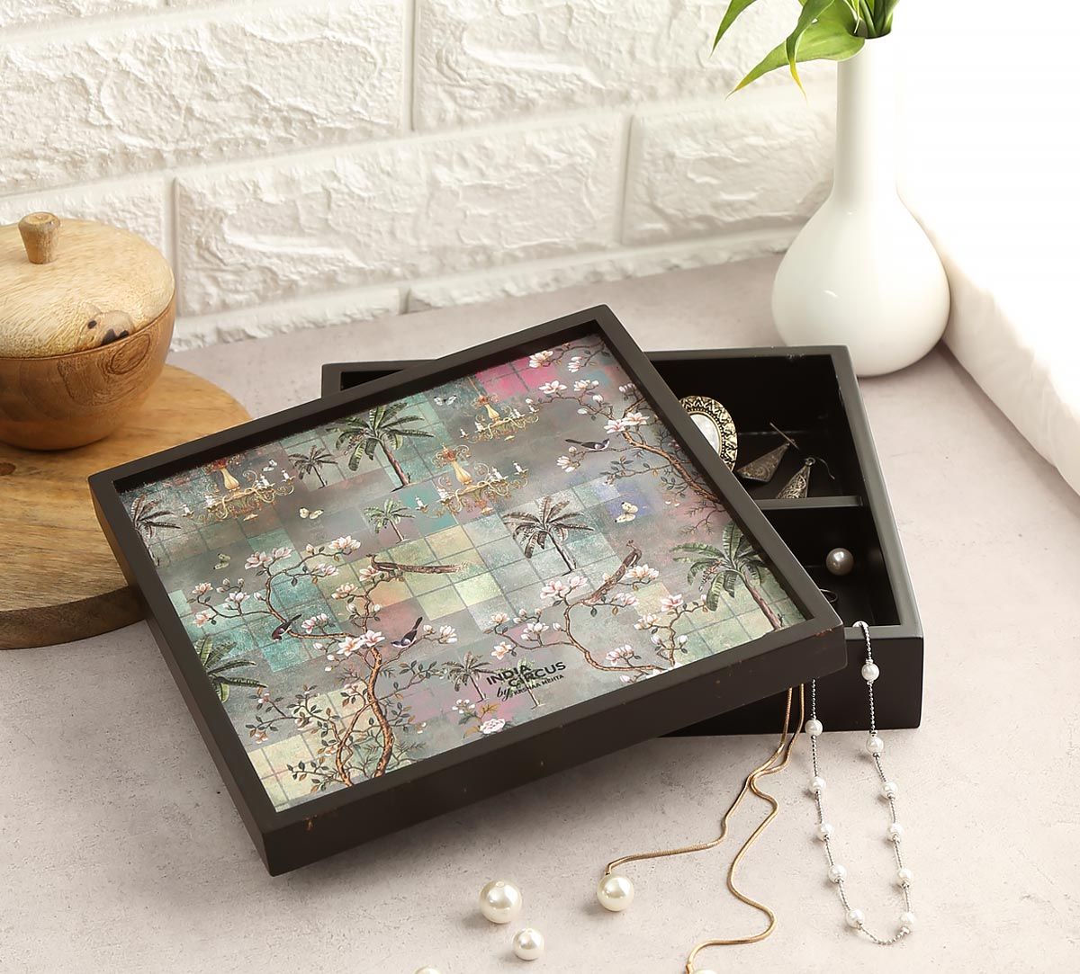 India Circus Chandelier Jungle Storage Box