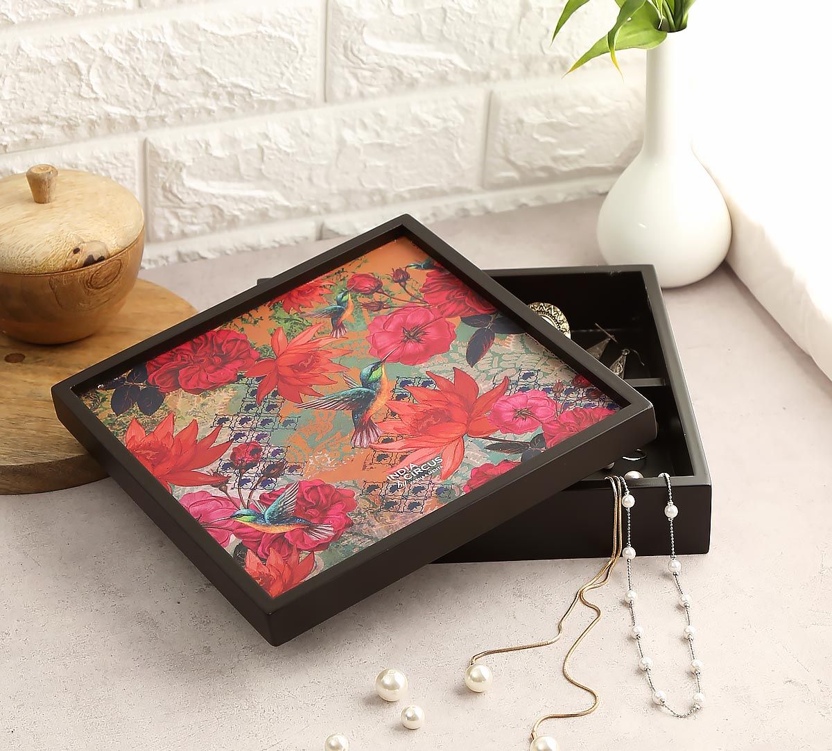 India Circus Floral Kingdom Storage Box