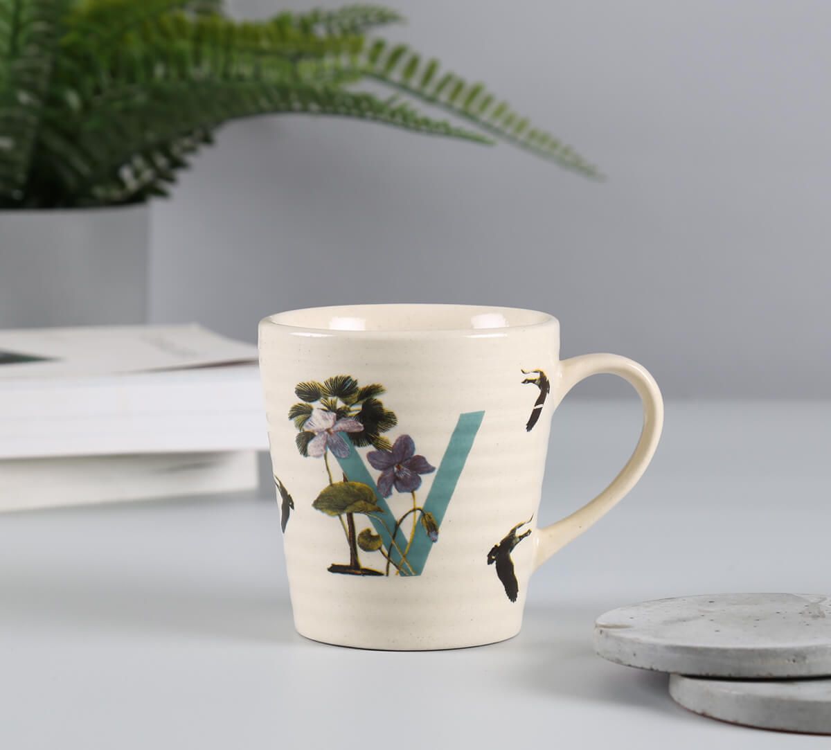 Vivacious Vinca Coffee Mug
