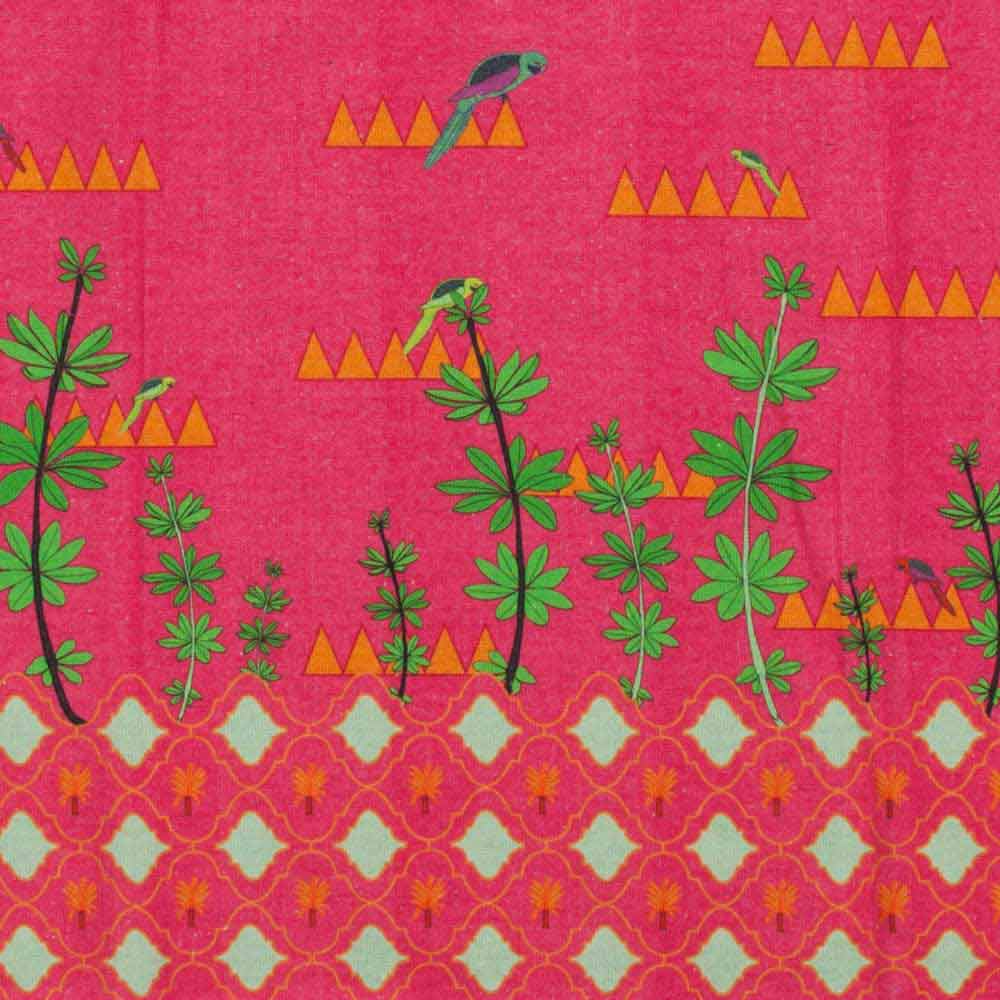 Geometric Paradise Table Runner