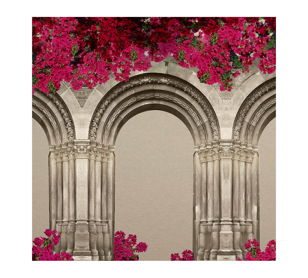 India Circus Arches of Triumph Wallpaper