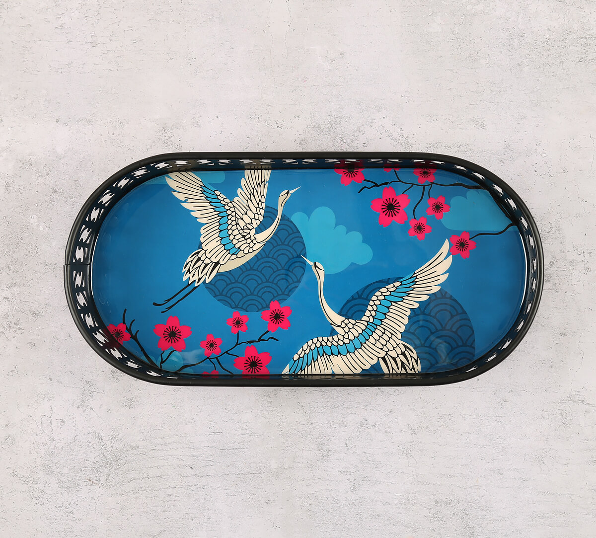 India Circus by Krsnaa Mehta Aerial Moments Rectangle Iron Tray