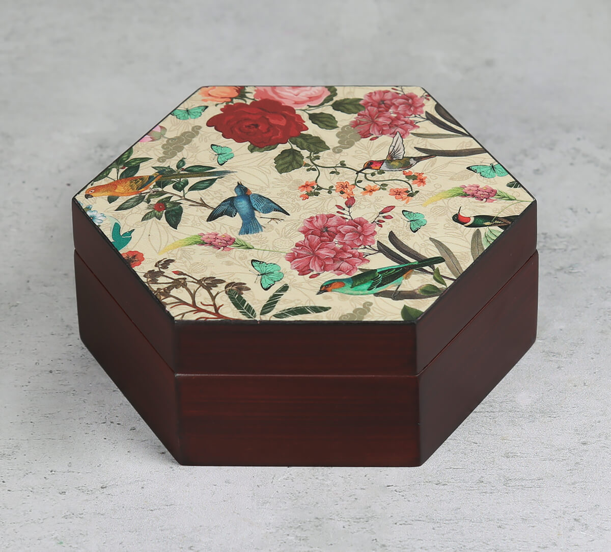 India Circus by Krsnaa Mehta Bird Land Storage Box