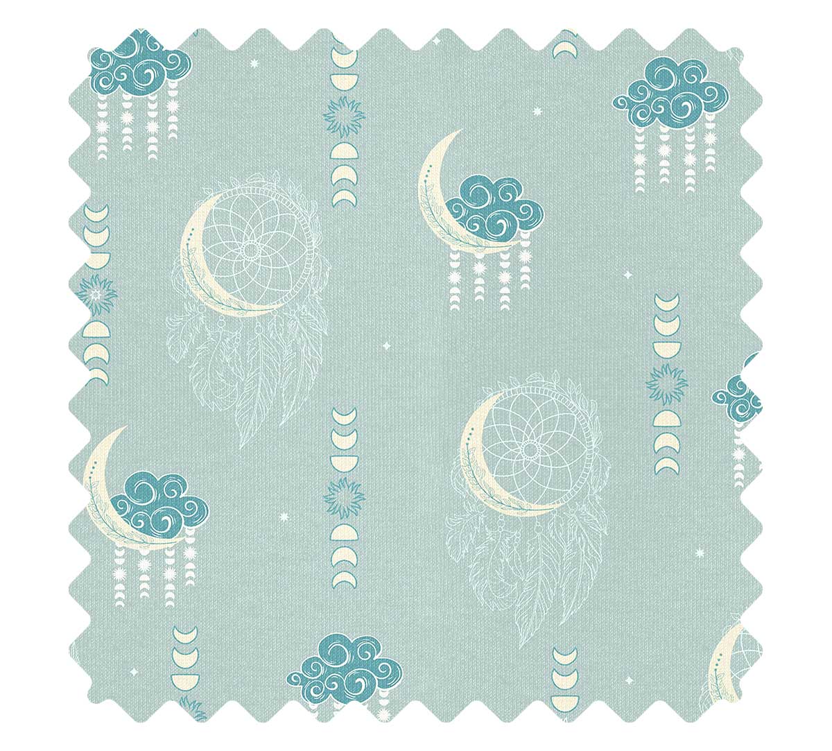 India Circus by Krsnaa Mehta Cambridge Moonshine Radiance Fabric
