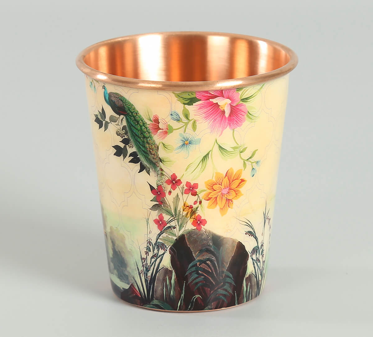 India Circus by Krsnaa Mehta River Bank Silvassa Copper Tumbler Small