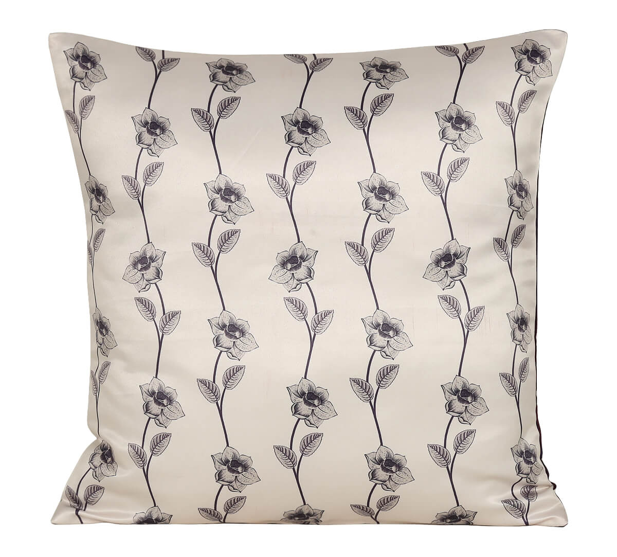 India Circus by Krsnaa Mehta Warbled Verdure Satin Blend Cushion Cover Set of 5