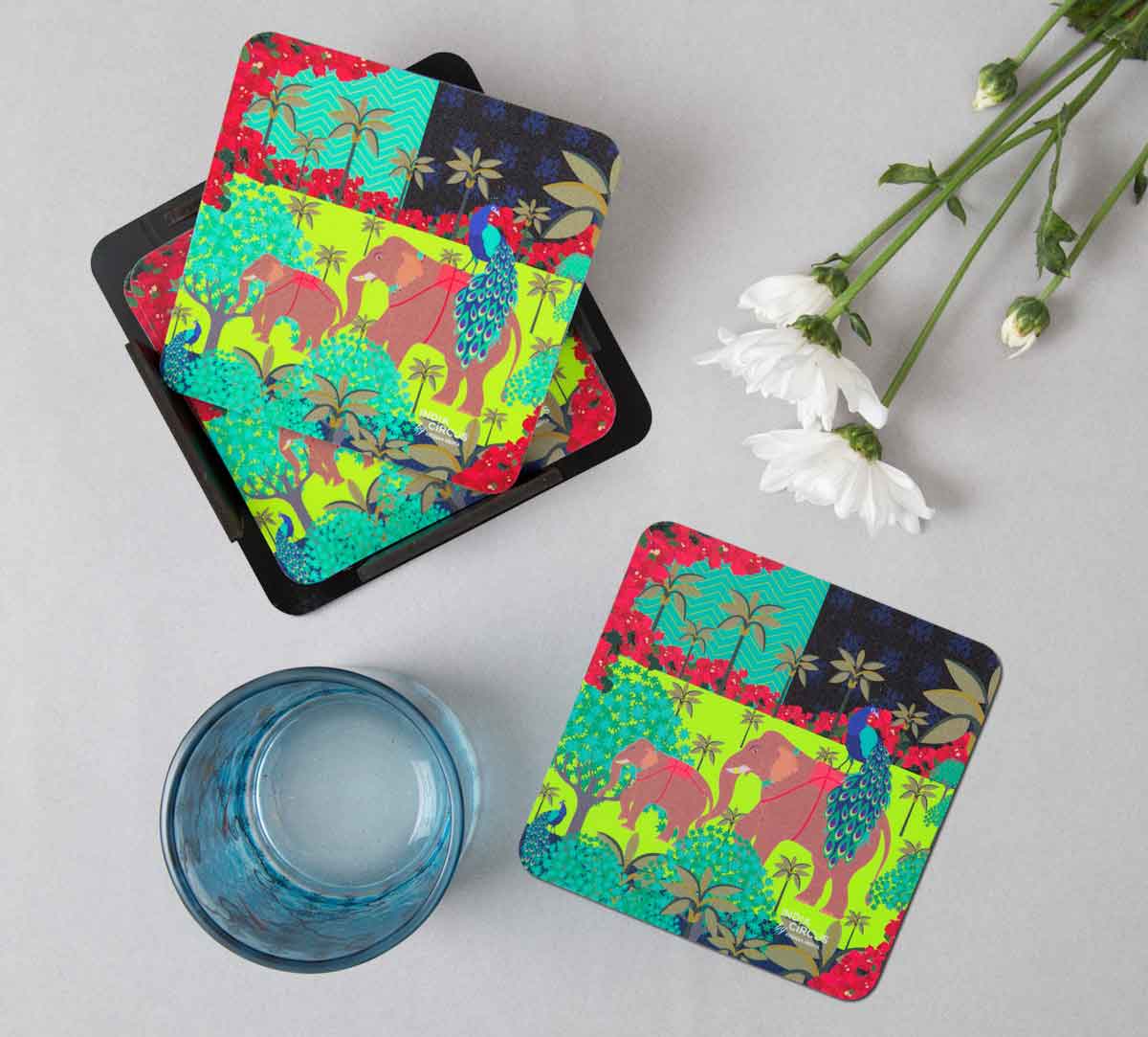 India Circus Indian Authenticity Table Coaster