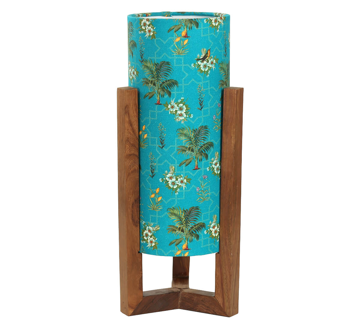 India Circus Robin Bird Park Cylindrical Lamp